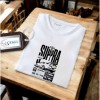 Erkek Ön Baskili T-shirt Plus Model